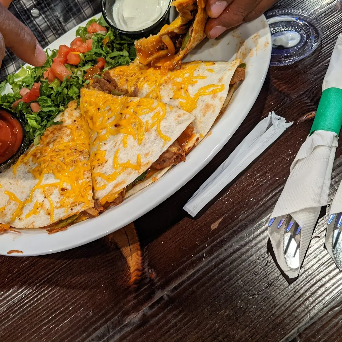 Steak Quesadilla Appetizer Platter