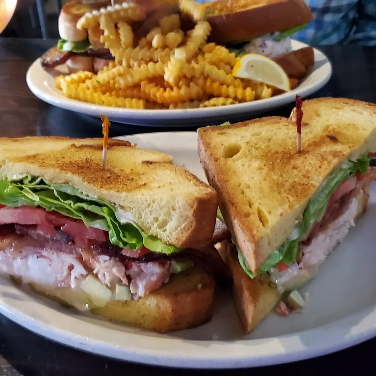 Lobster Club Sandwich