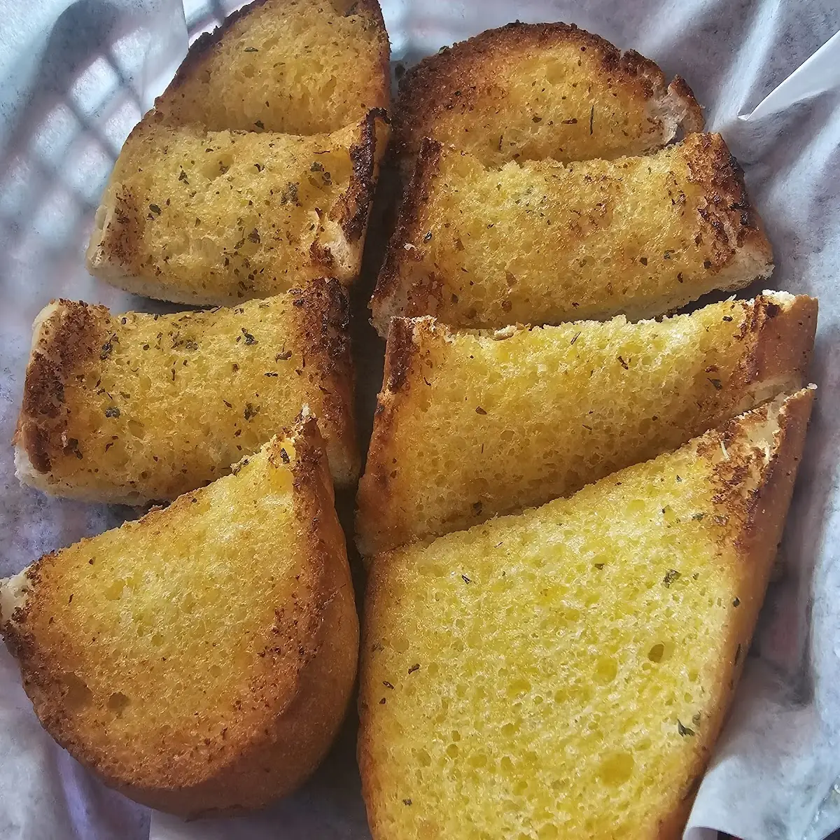 1 2 Ravioli Parmigiano & Garlic Bread