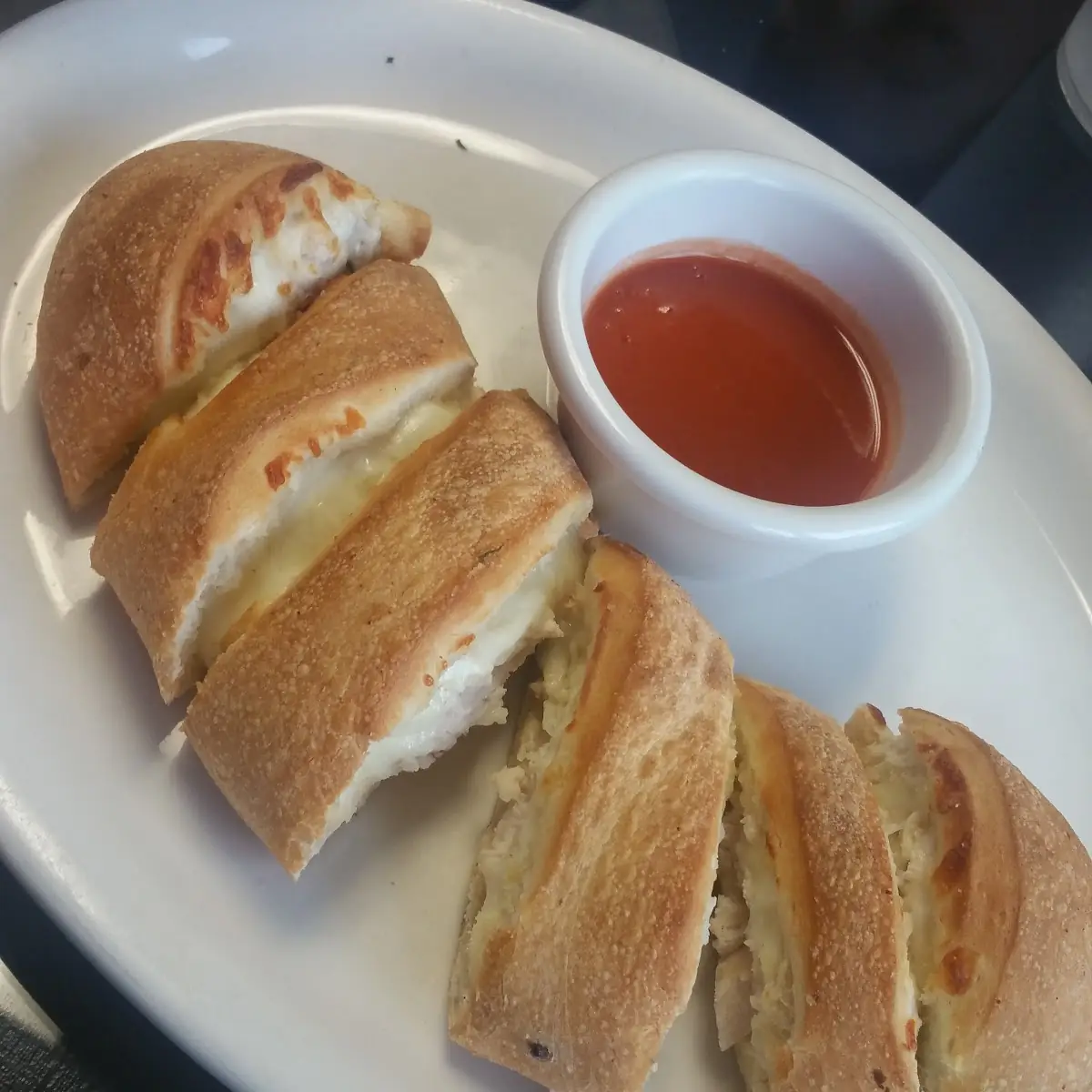 Buffalo Chicken Calzone