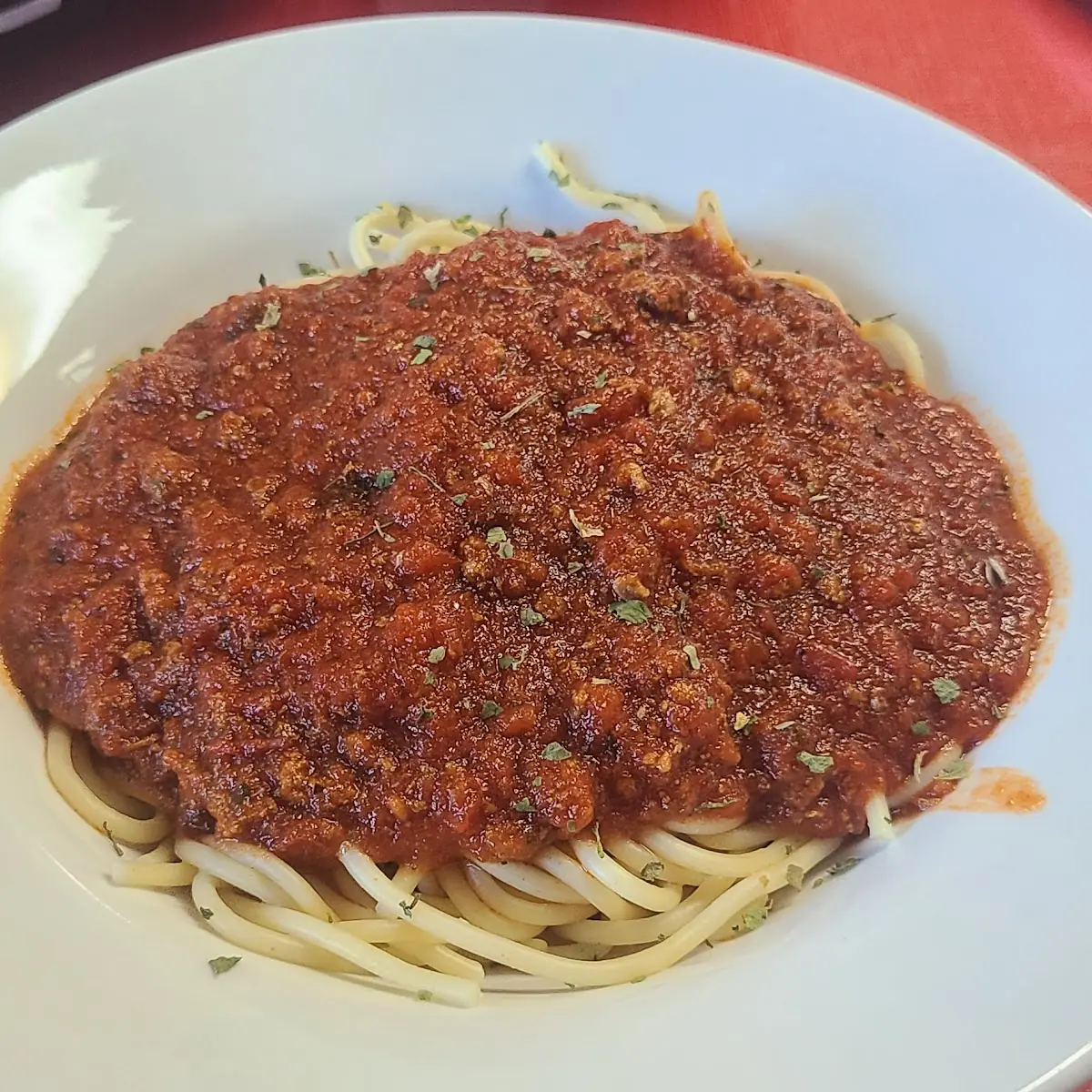 Ravioli with Meatballs Spaghetti