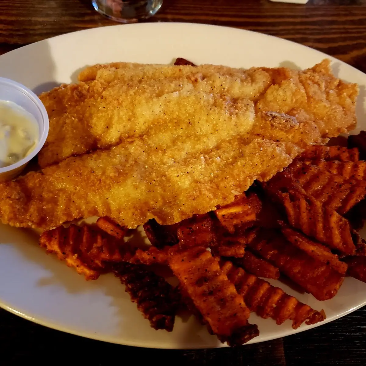 Catfish Fillet Sweet Potato Fries