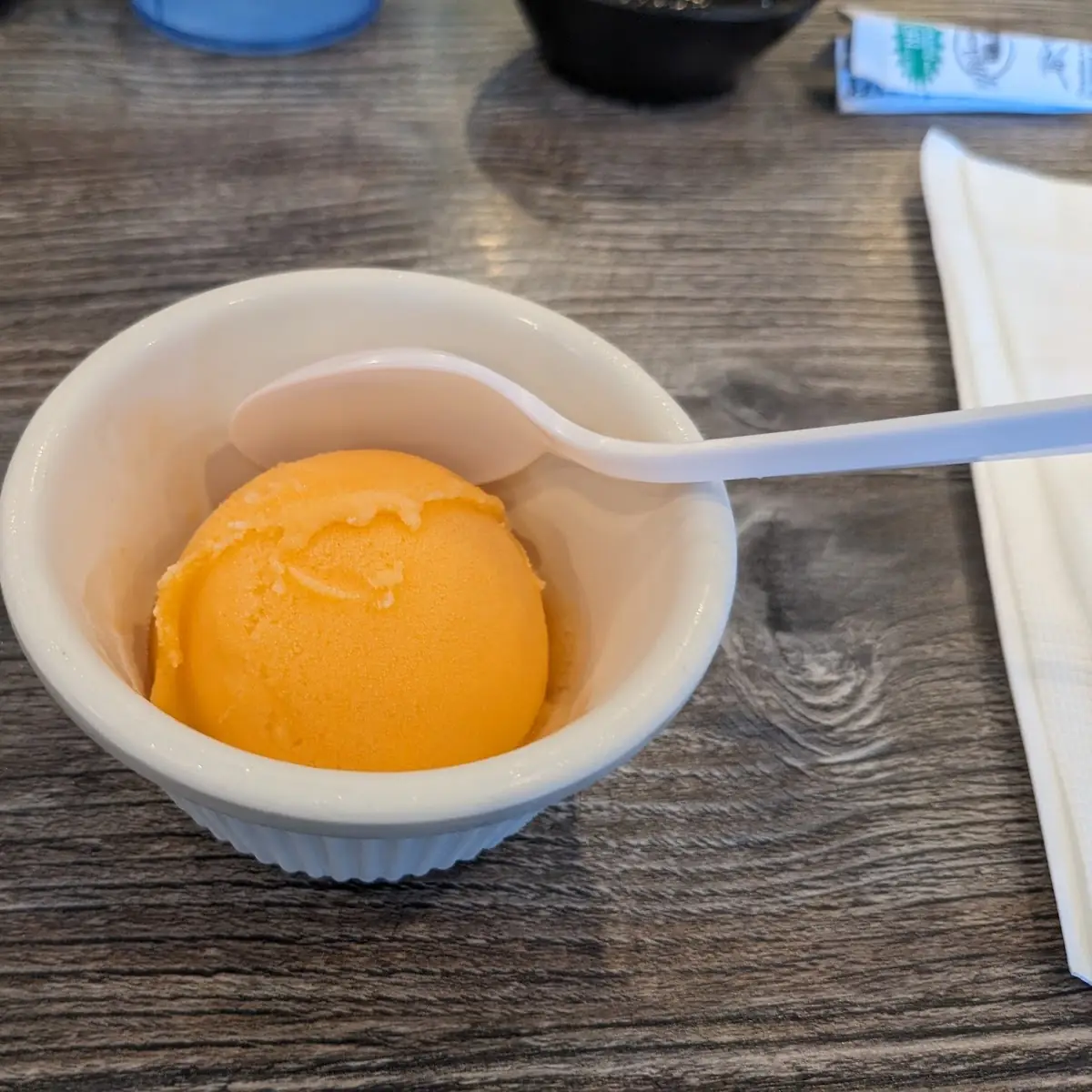 Orange Sherbet Ice Cream
