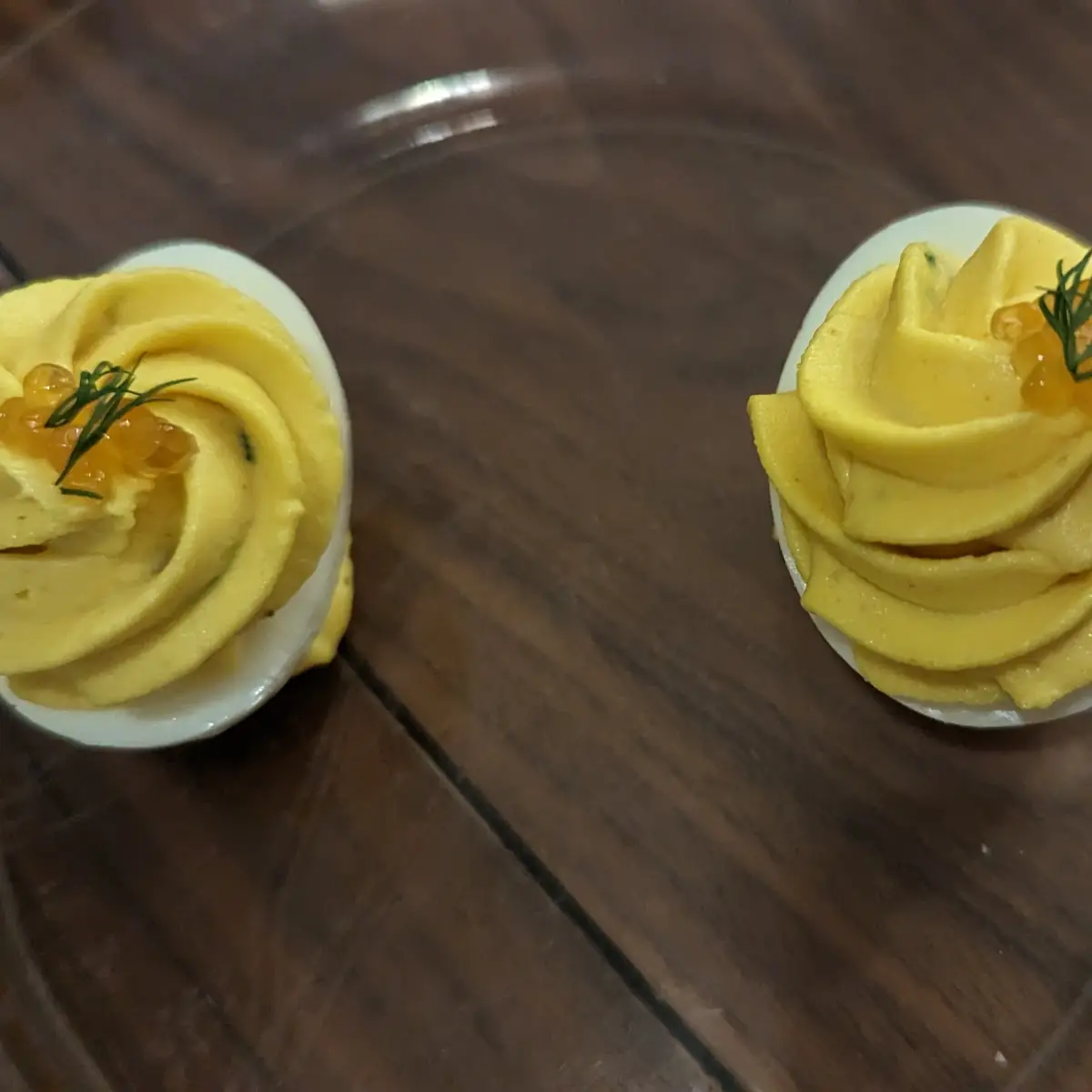 Deviled Egg Smoked Trout Mousse