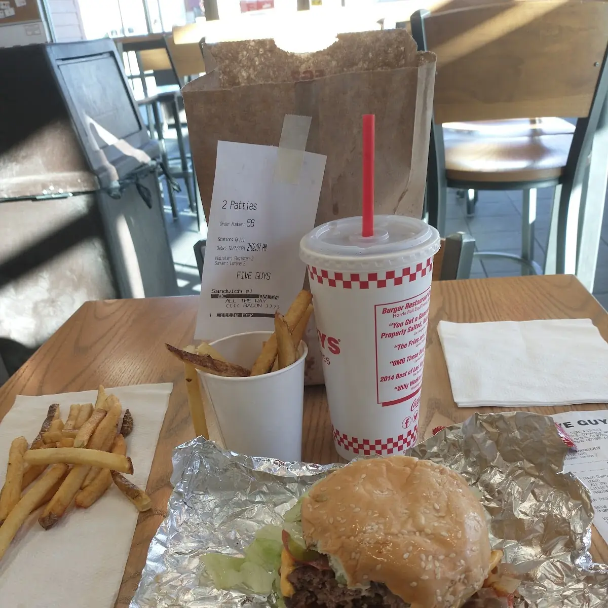Bacon Double Cheeseburger