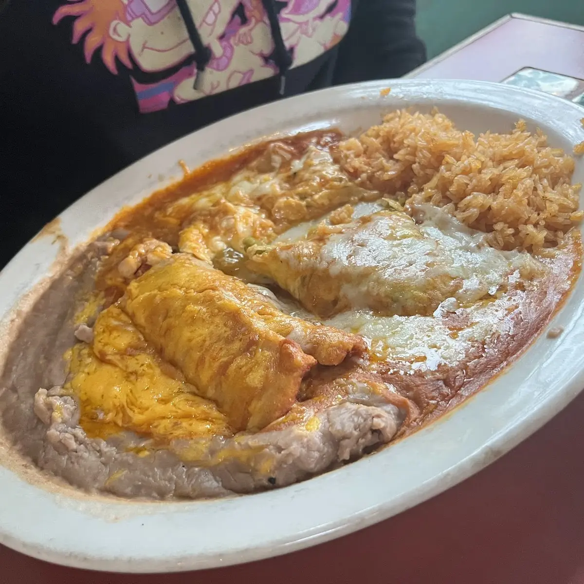 1 Enchilada 1 Chile Relleno