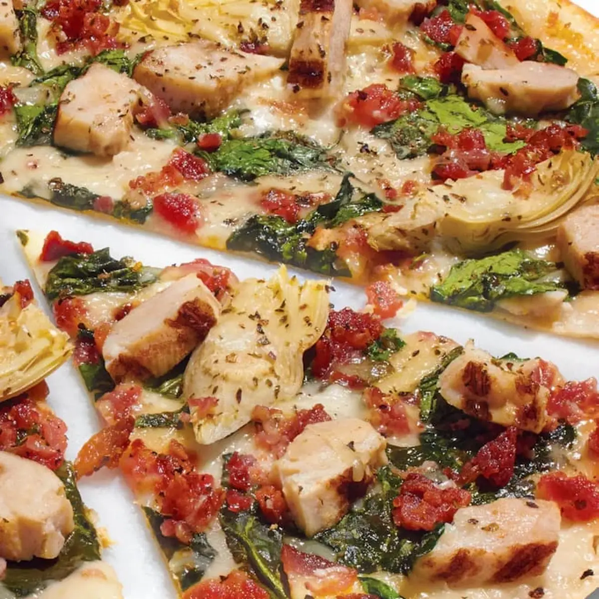Chicken Garlic Pizza