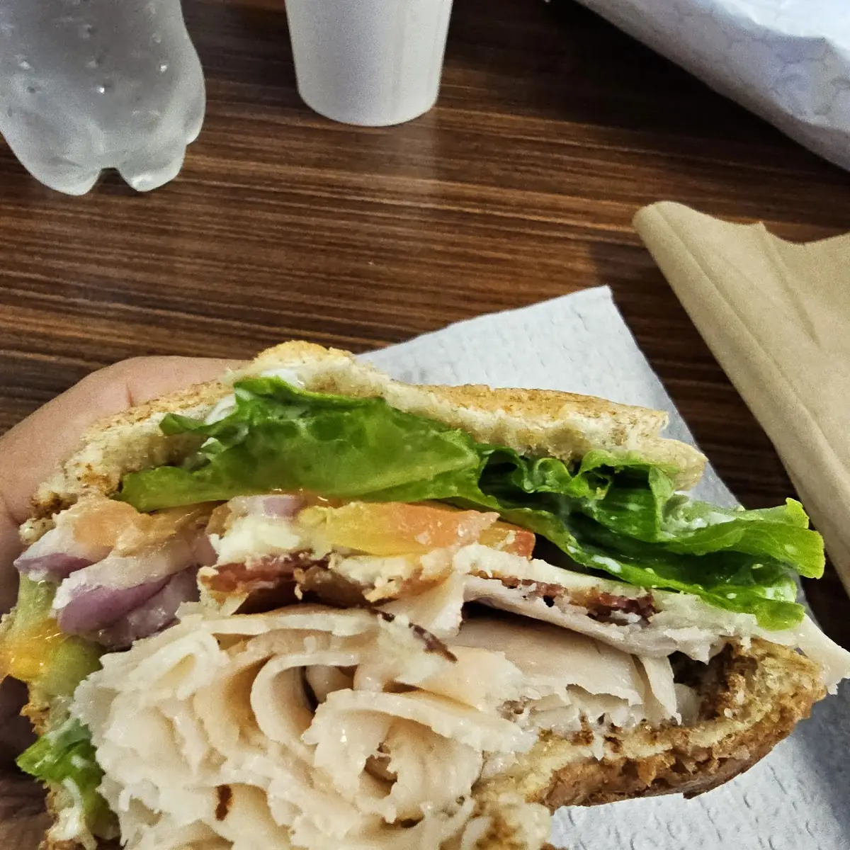 Roasted Turkey Breast Sandwich