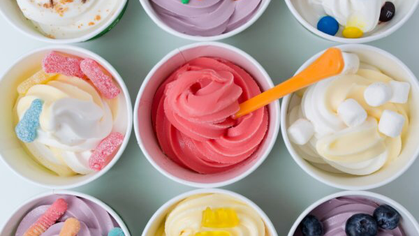 Frozen Yogurt and Toppings