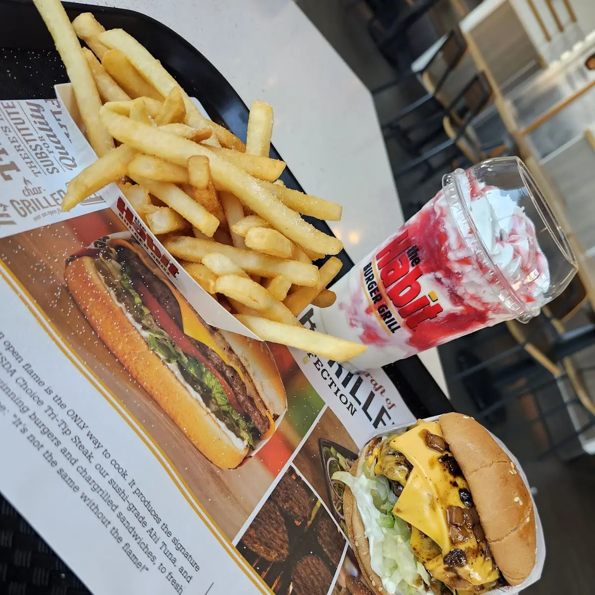 Double Char Cheeseburger Meal