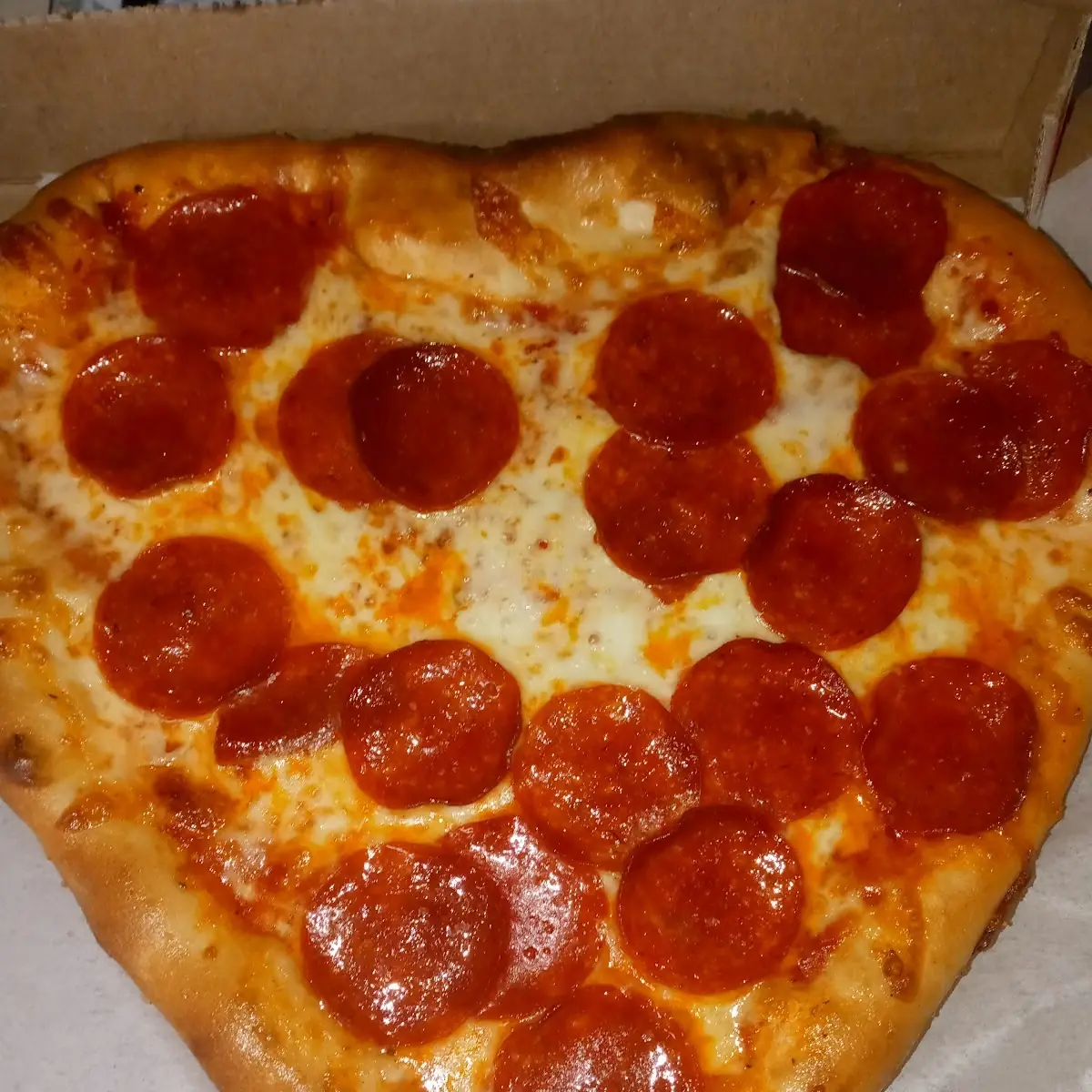 Heart Shaped Pizza for Valentines Day