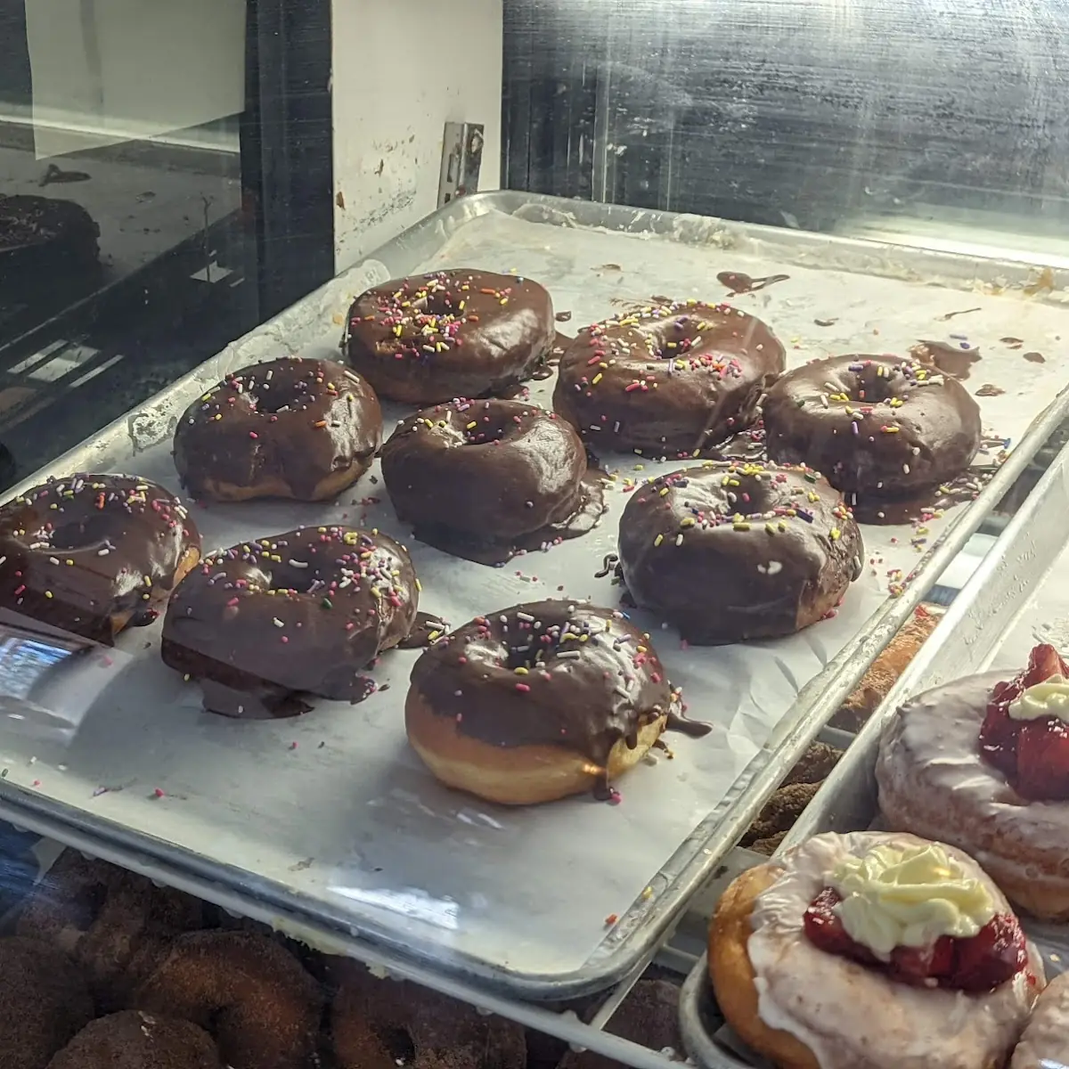 Chocolate Frosted Donuts