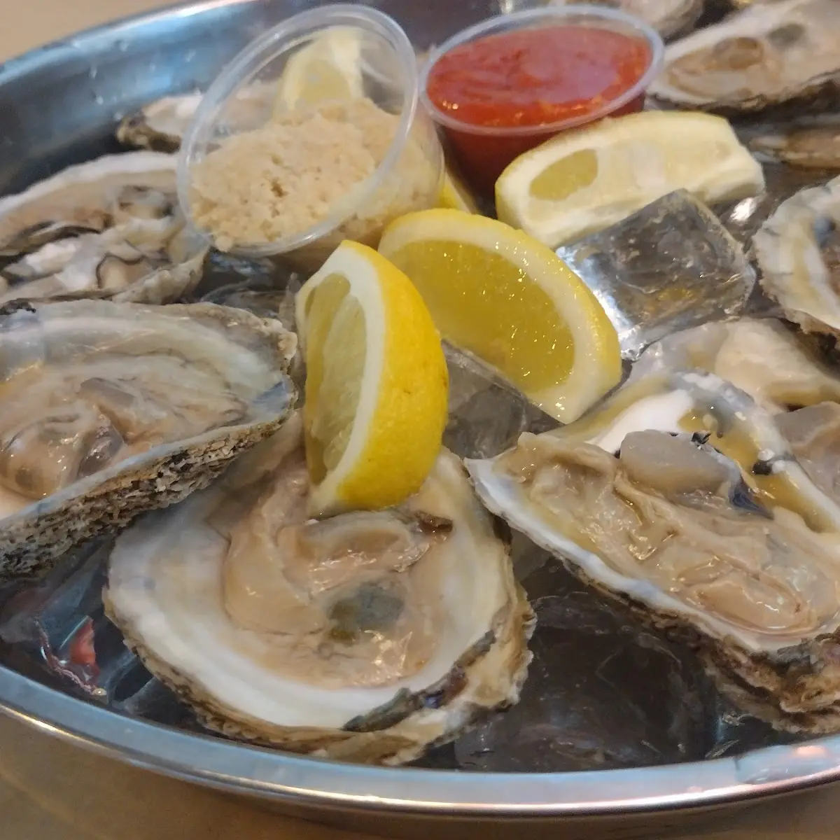 One Dozen Raw Oysters