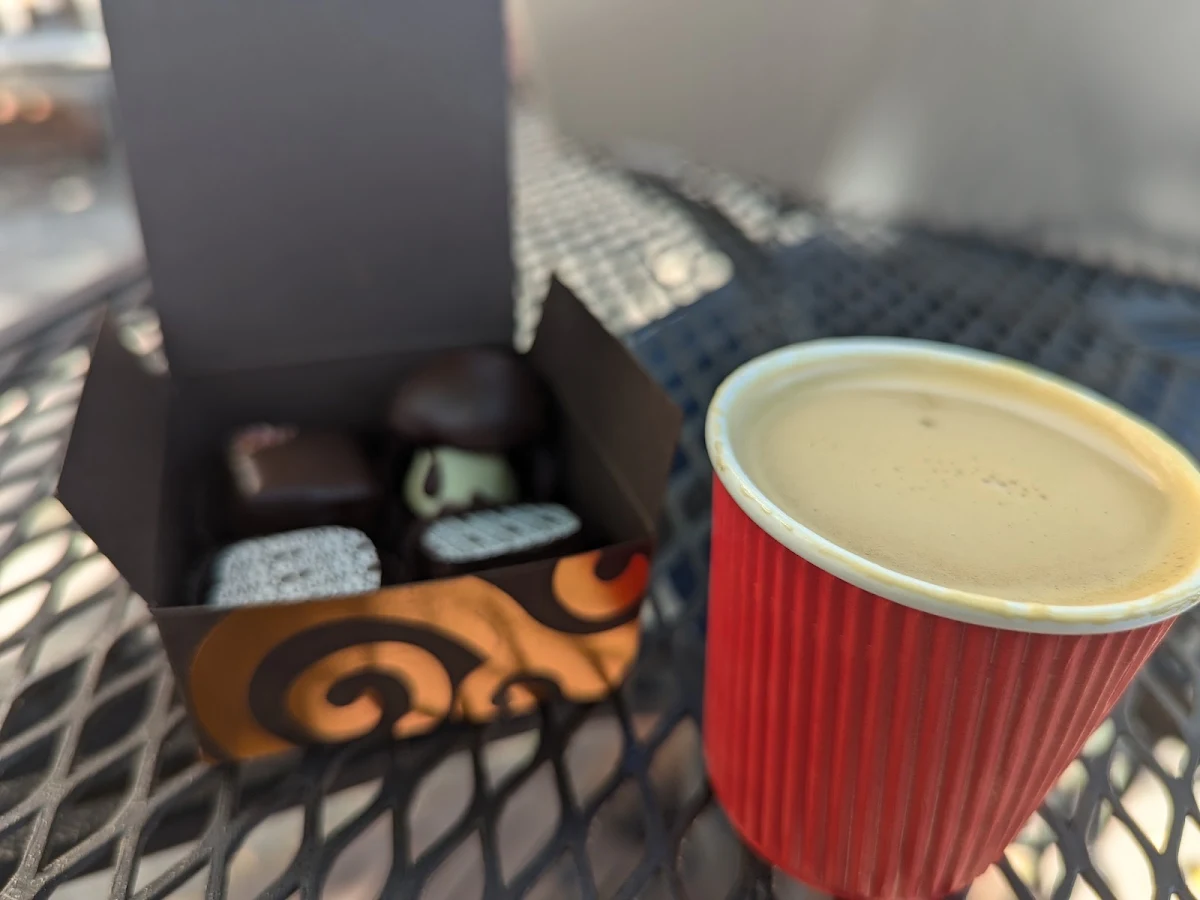 Espresso and White Chocolate