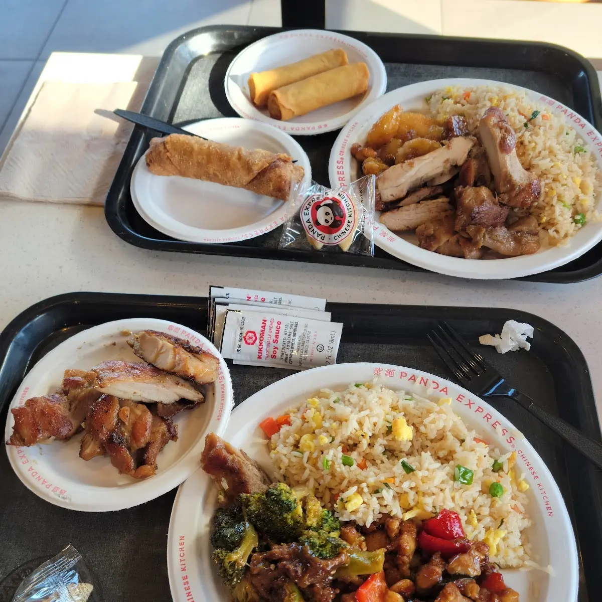 Broccoli Beef Fried Rice Kung Pao Chicken Mushroom Chicken