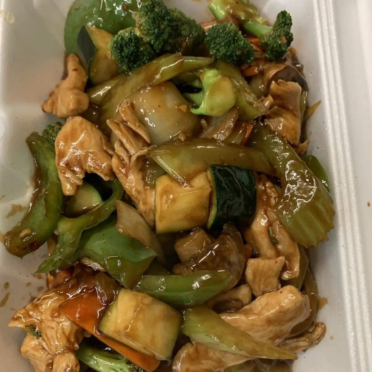 Chicken with Pea Pods