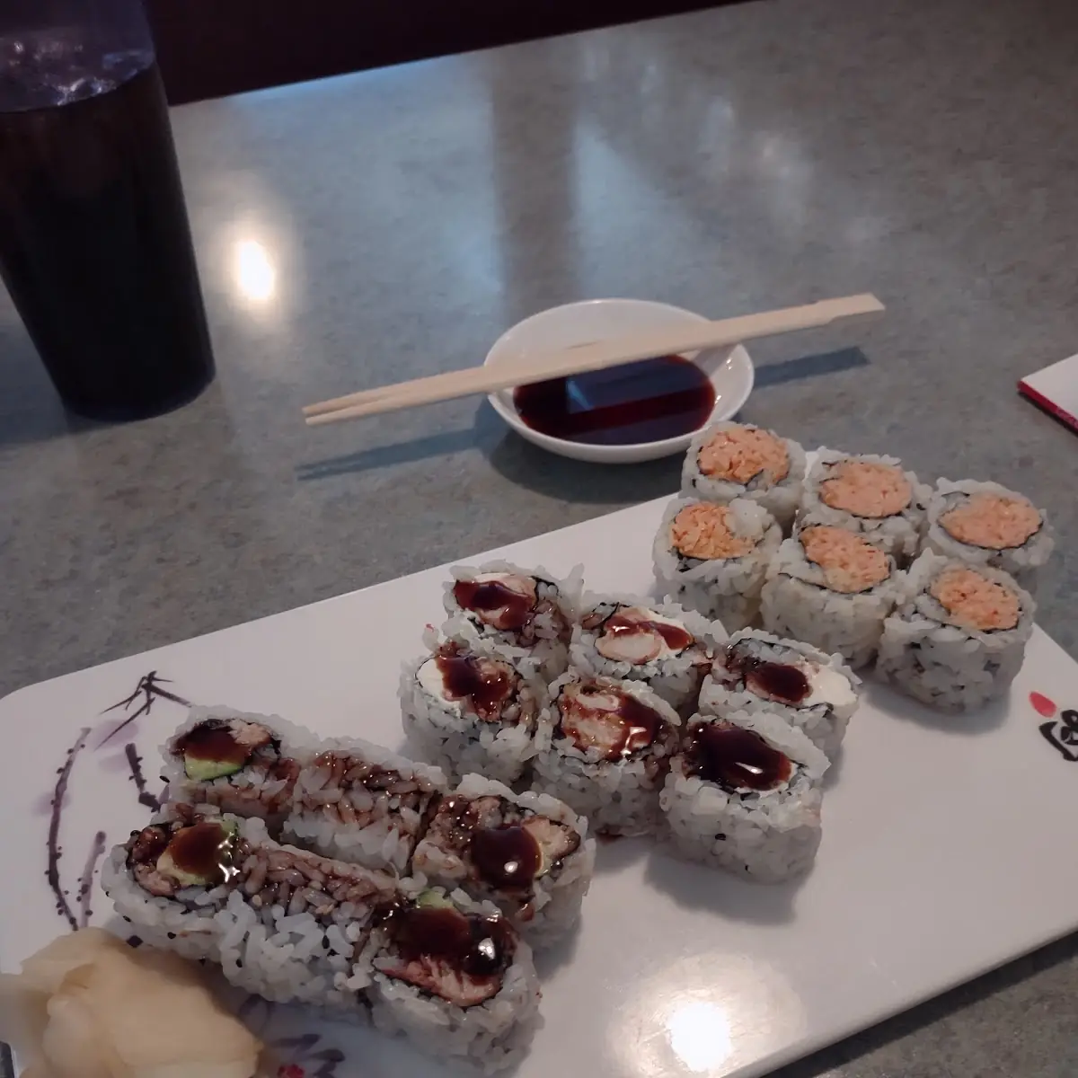 Eel Avocado Roll Westwood Roll Spicy Crab Roll