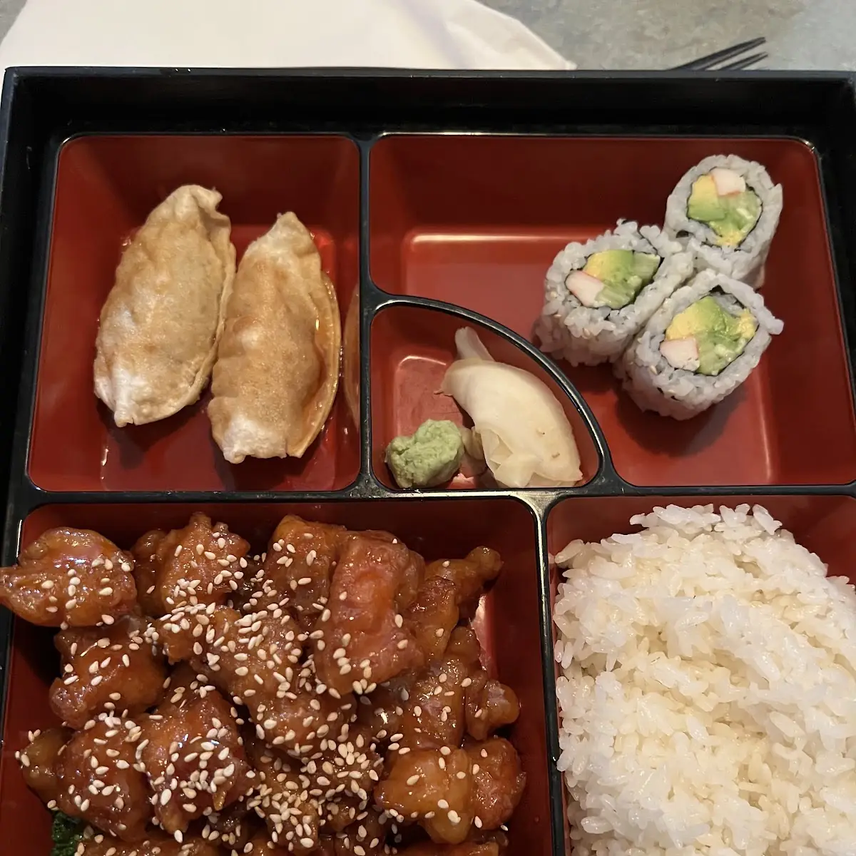 Sesame Chicken Box