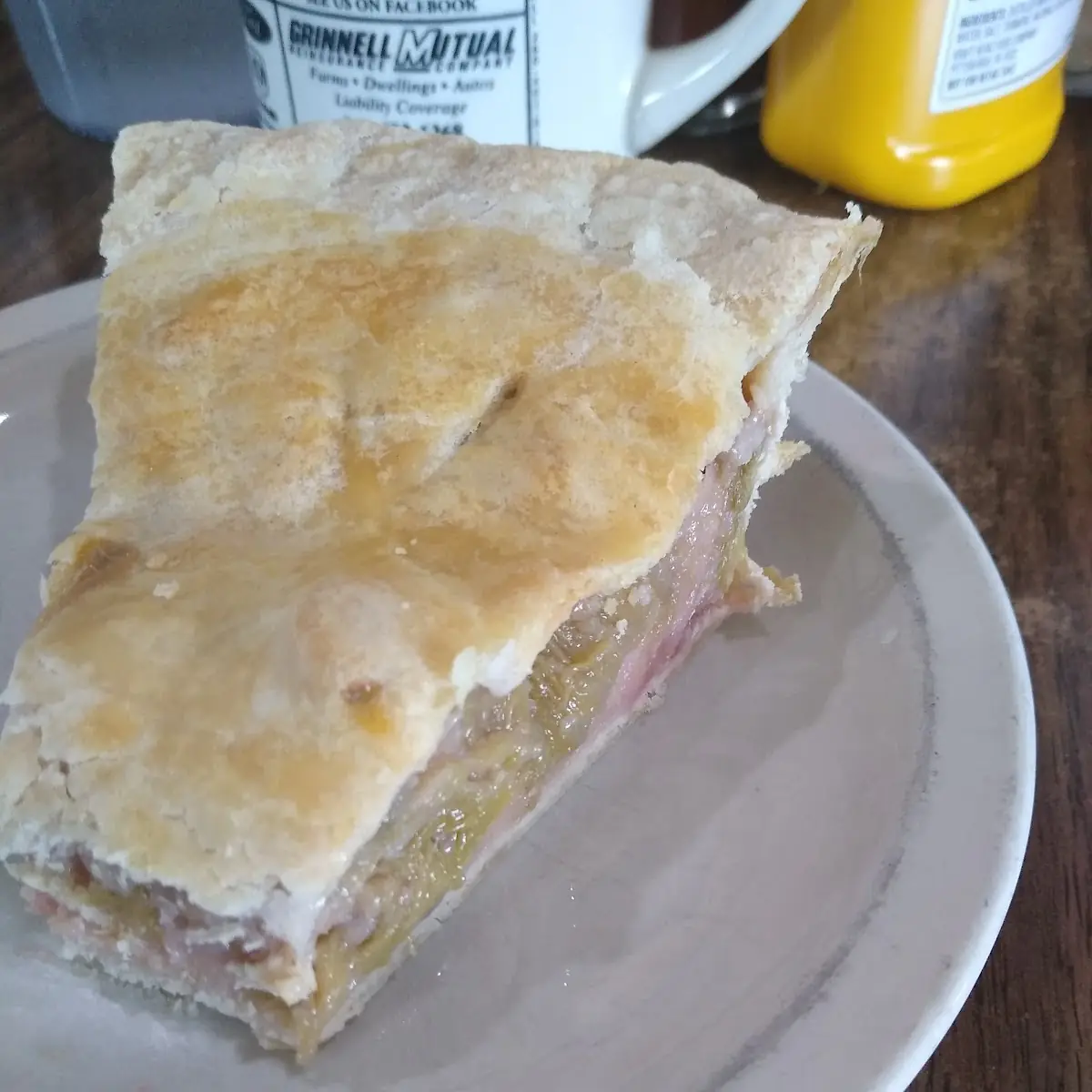Sugar Free Rhubarb Pie