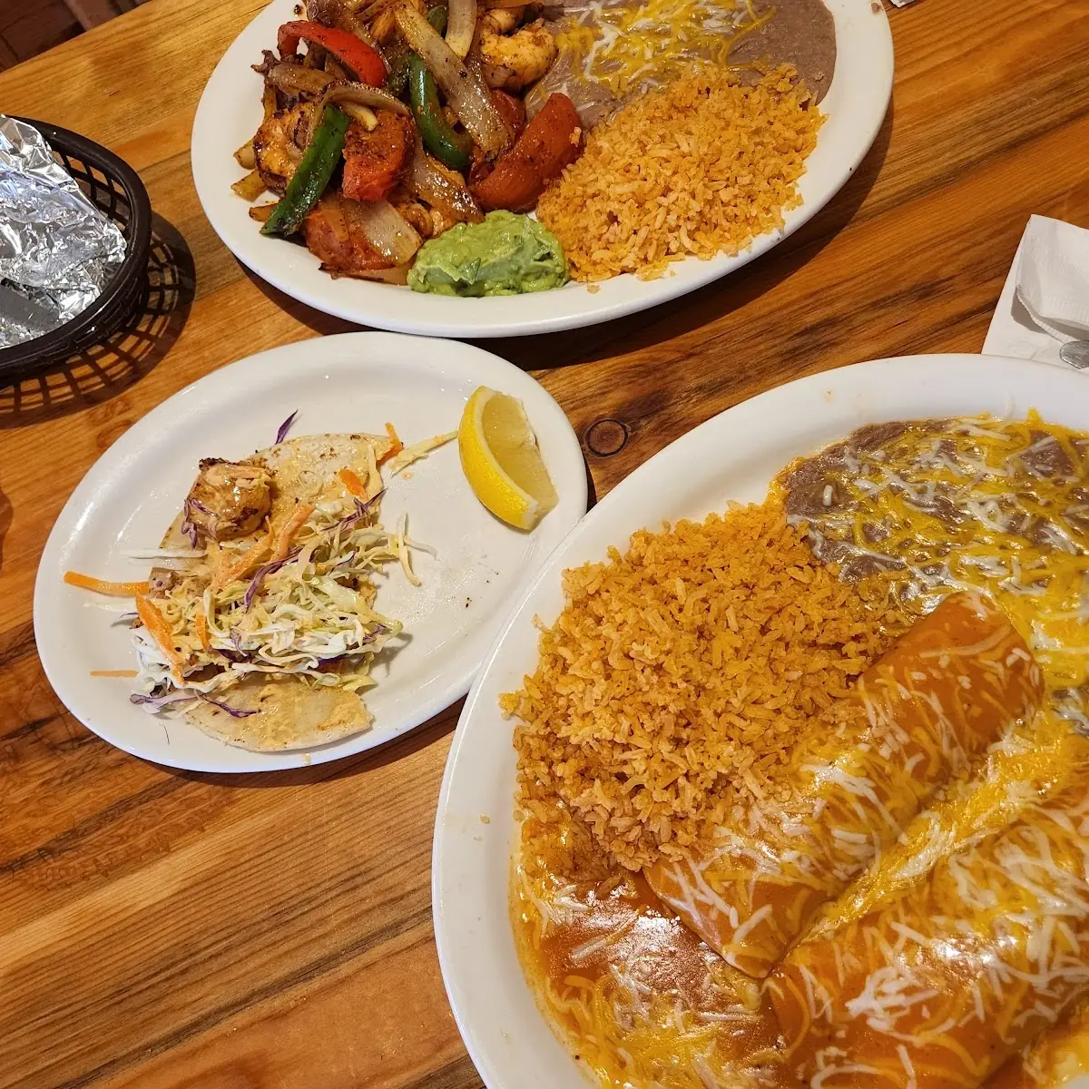 Chile Relleno Beef Burrito Cheese Enchiladas