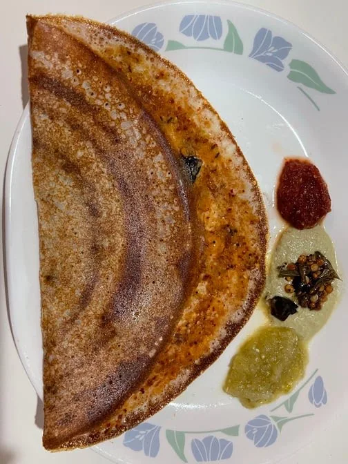 Onion Podi Dosa