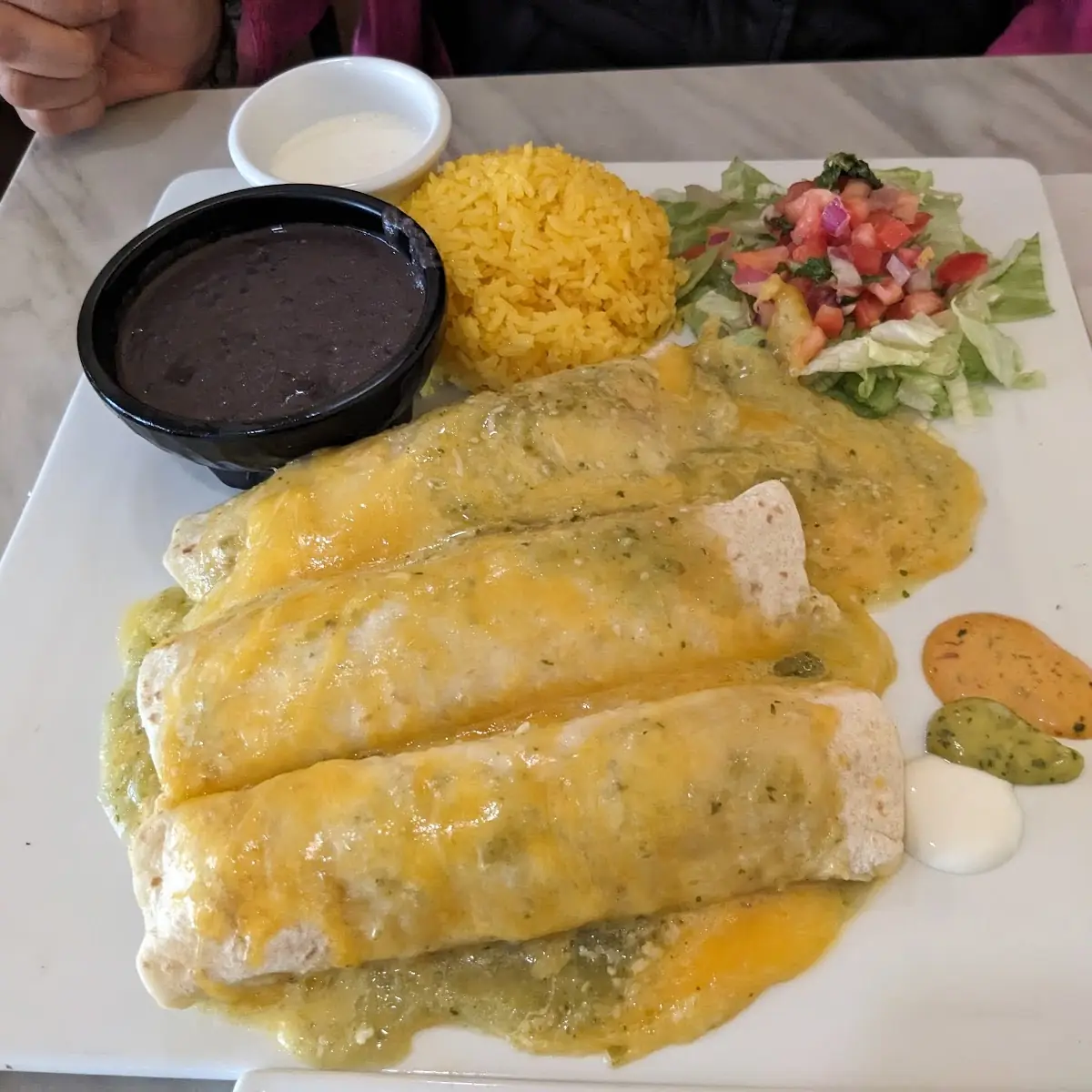 Spicy Pulled Pork Enchiladas