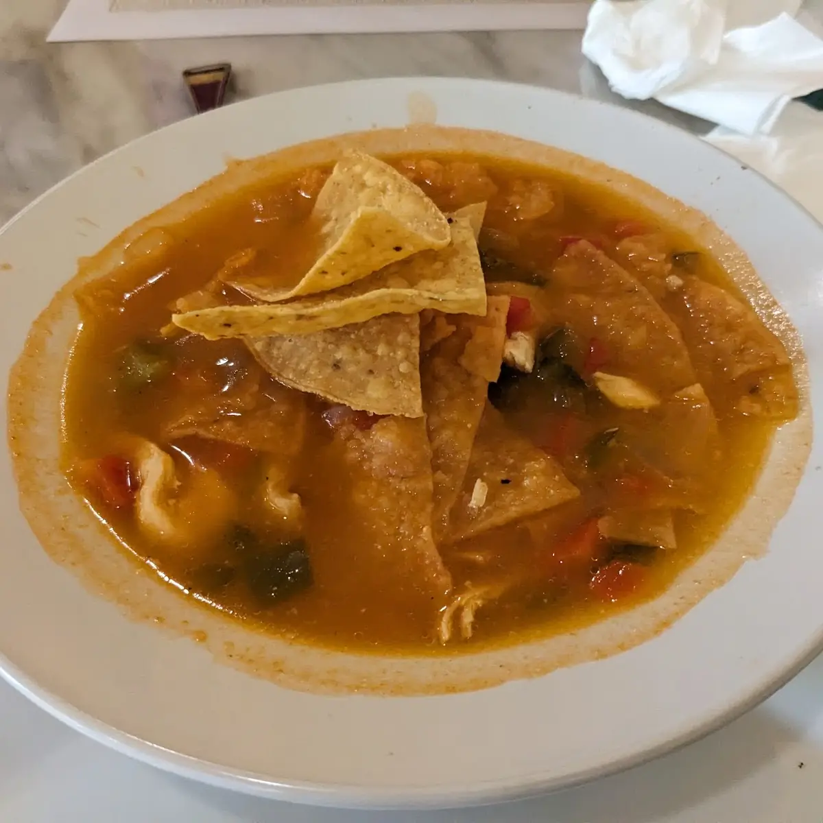 Tortilla Chicken Soup