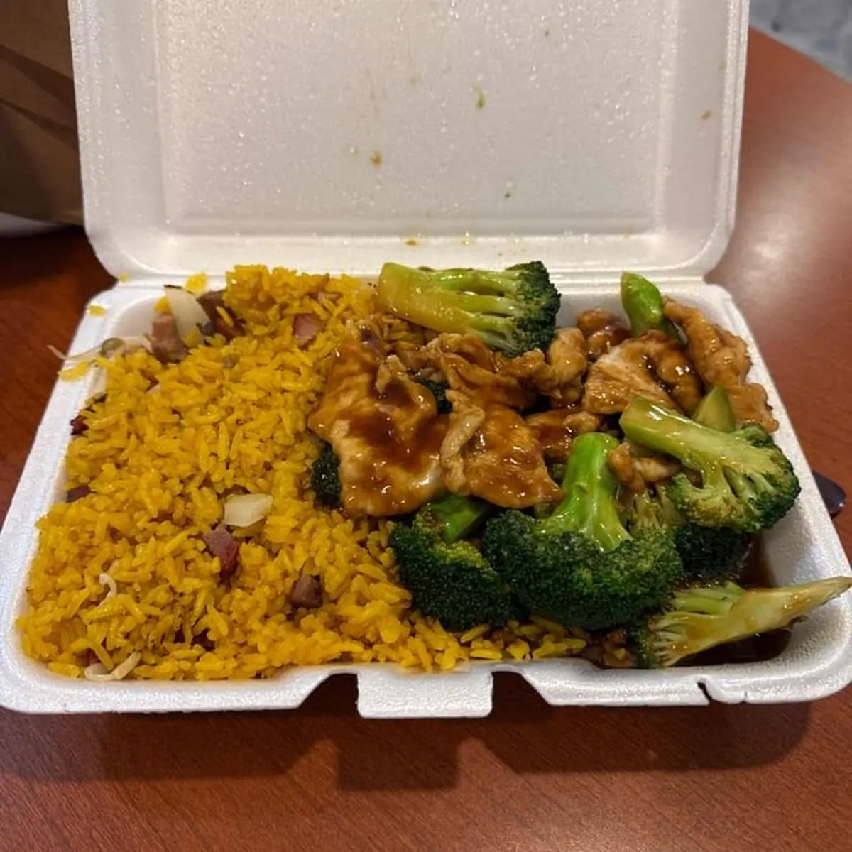 Chicken & Broccoli with Vegetable Fried Rice