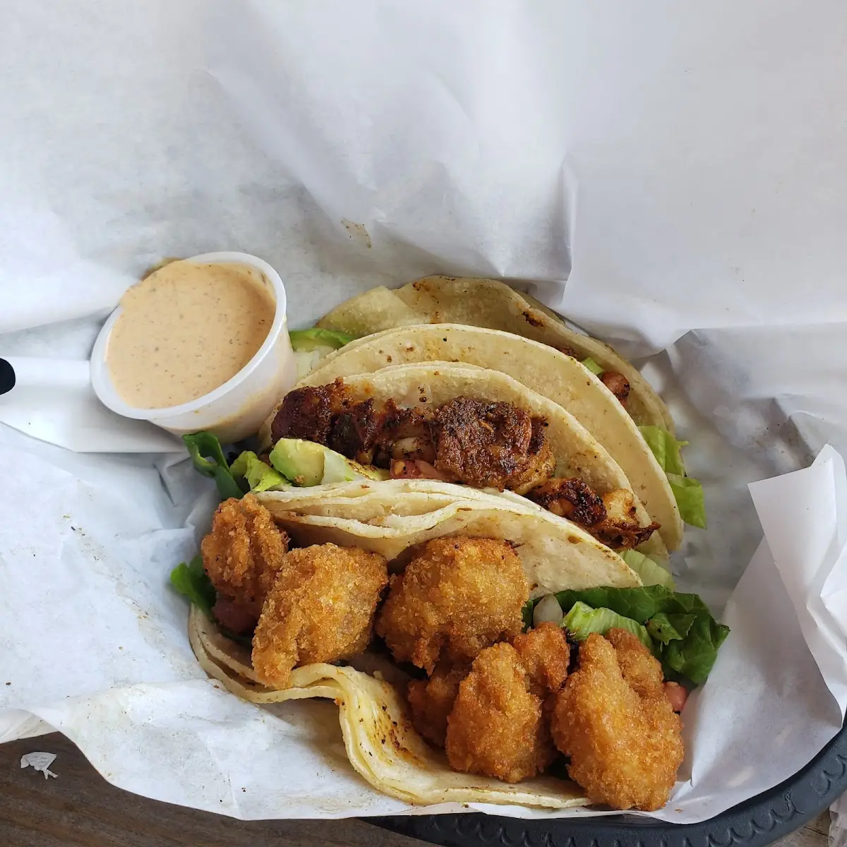 Fried Shrimp Tacos