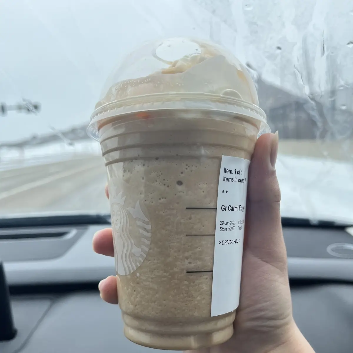 Caramel Frappe