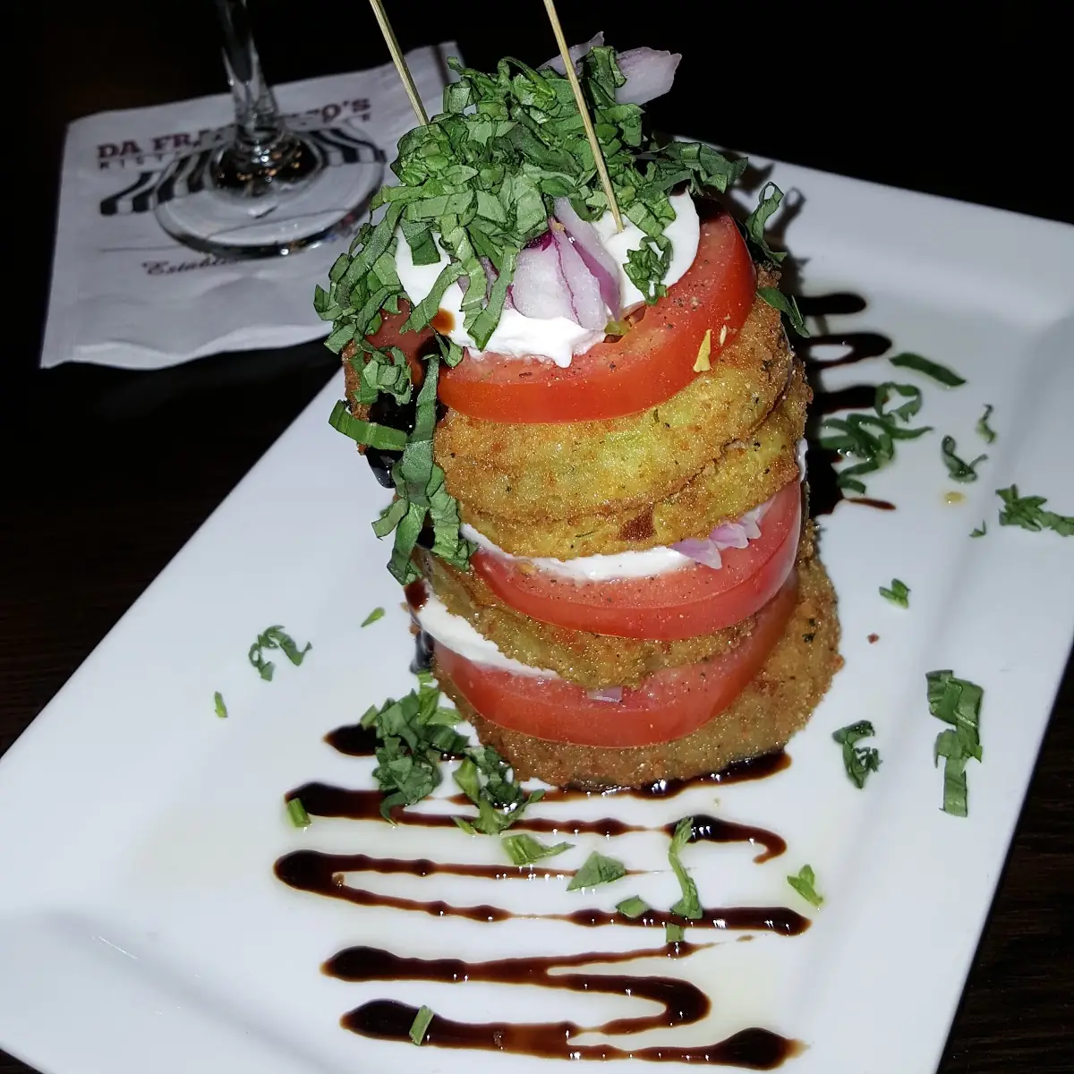 Domenic's Eggplant Stack