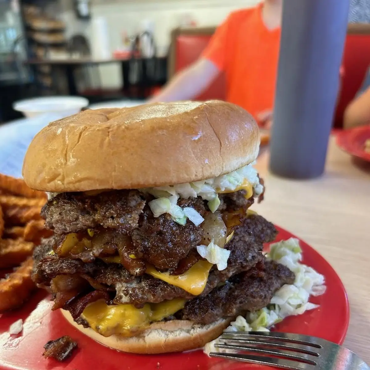 Triple Cheeseburger