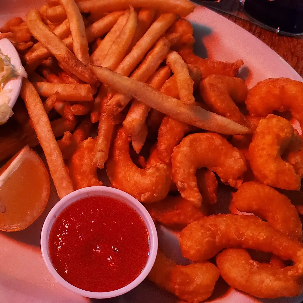 Beer Battered Shrimp Platter