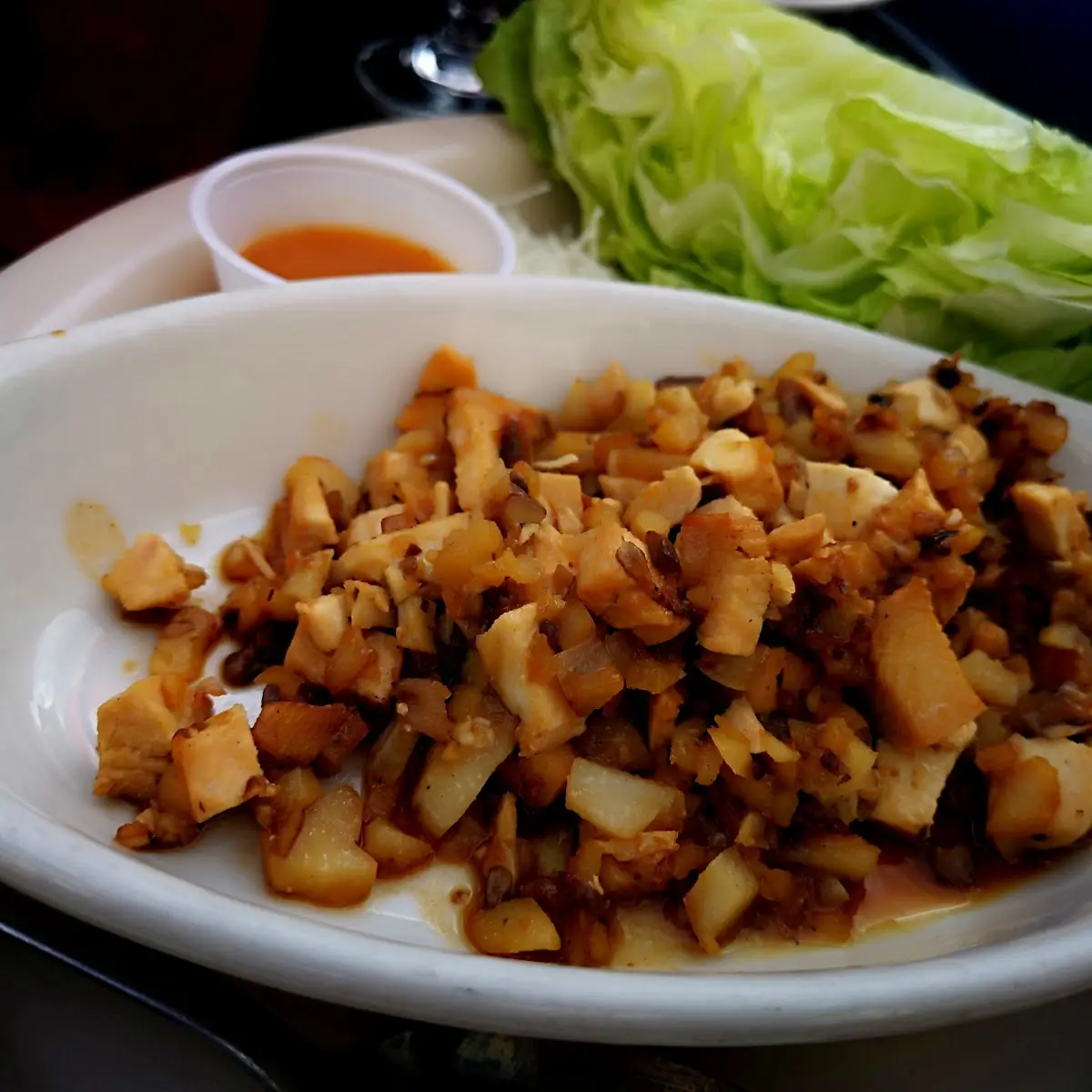 Chicken Lettuce Wraps