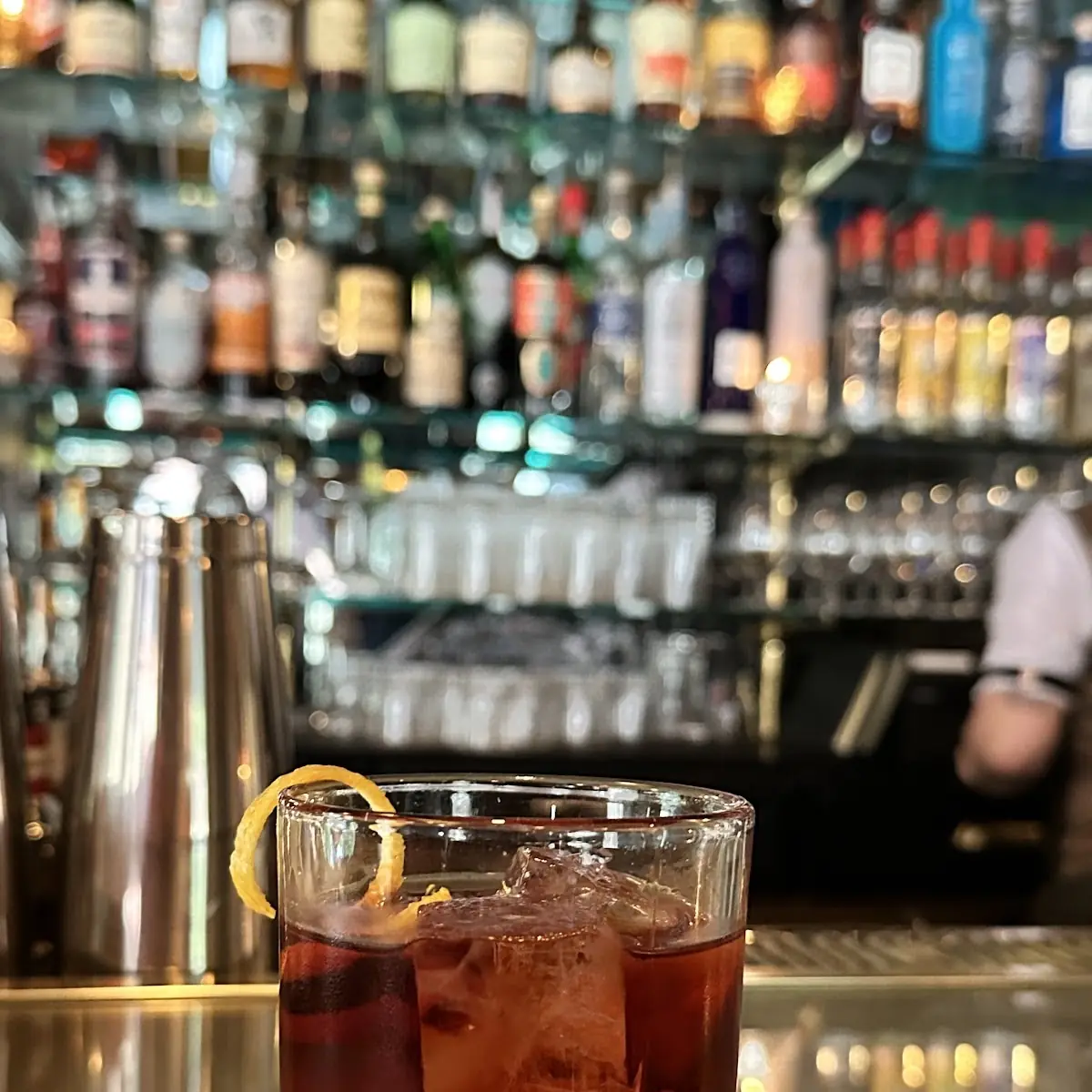 Rose Smoked Old Fashion
