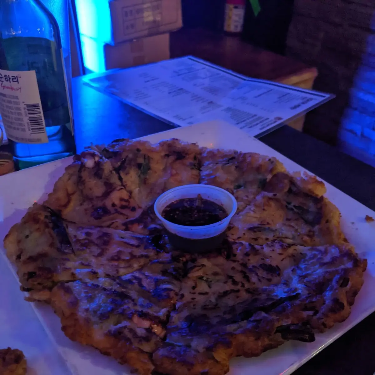 Seafood Scallion Pancakes