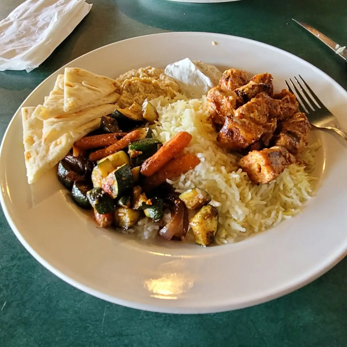 Chicken Souvlaki Pita