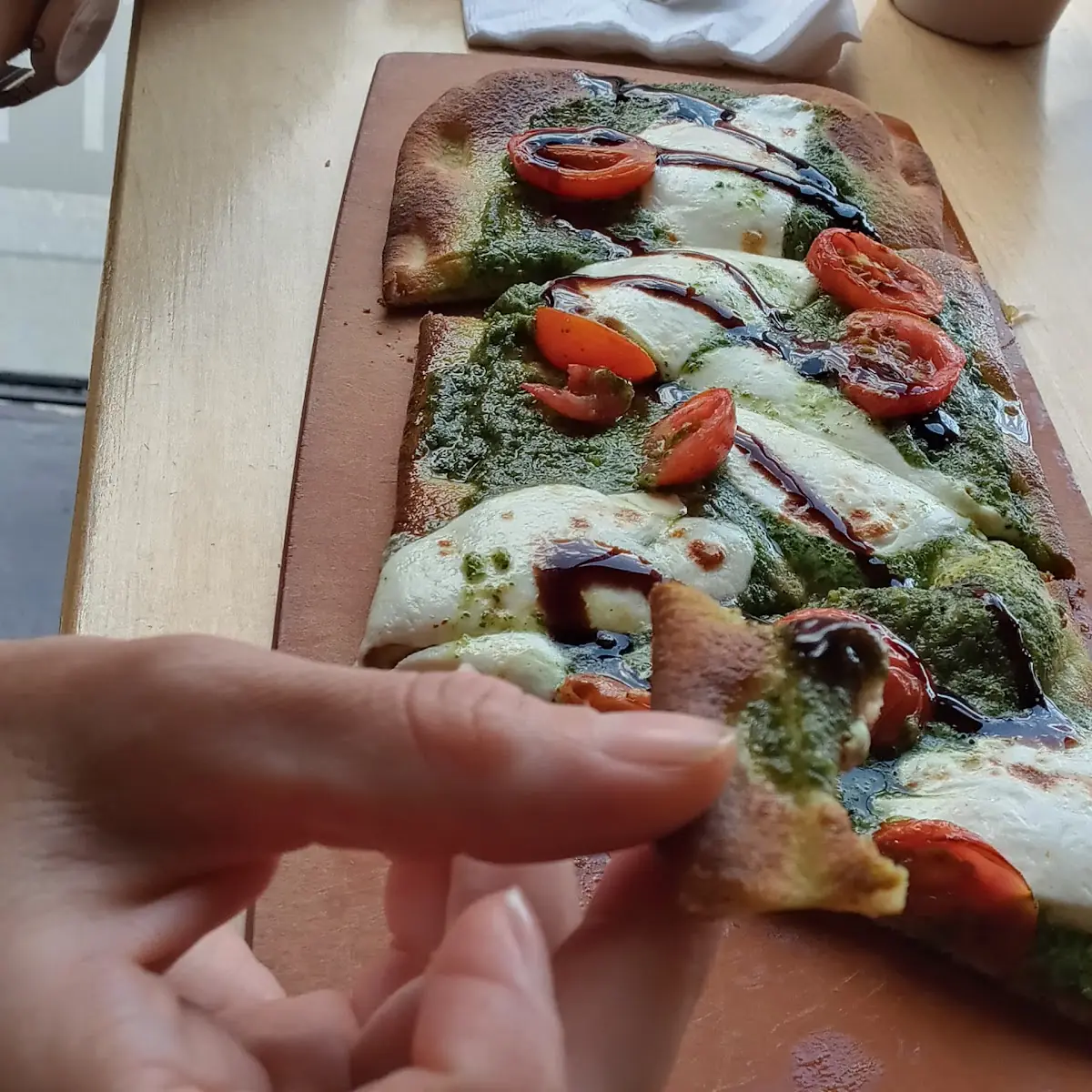 Artichoke Chicken Pizza