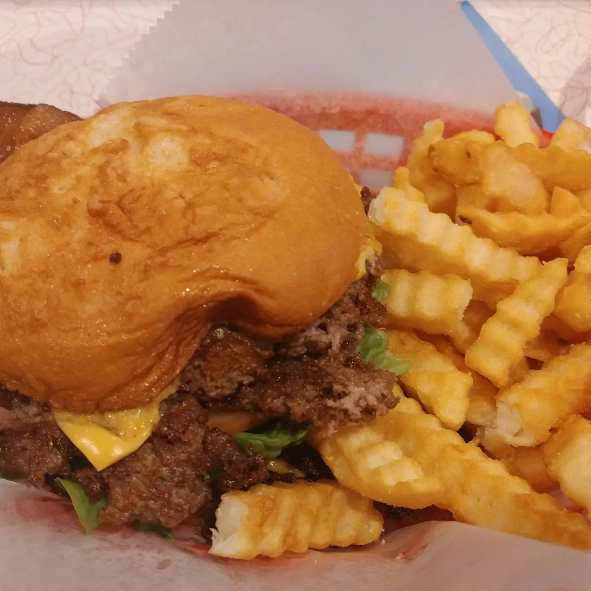 Double Stack with Bacon and Cheese