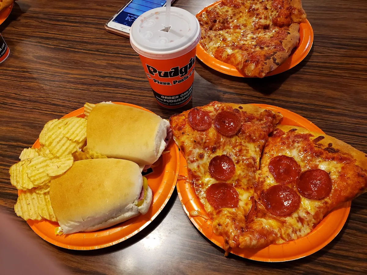 Super Sub and Pepperoni Pizza Slices