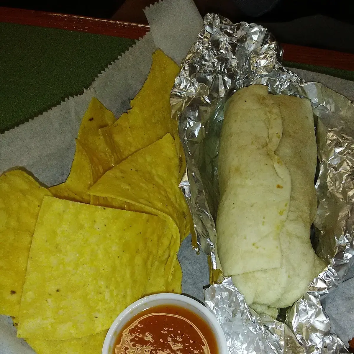 Chicken Burrito