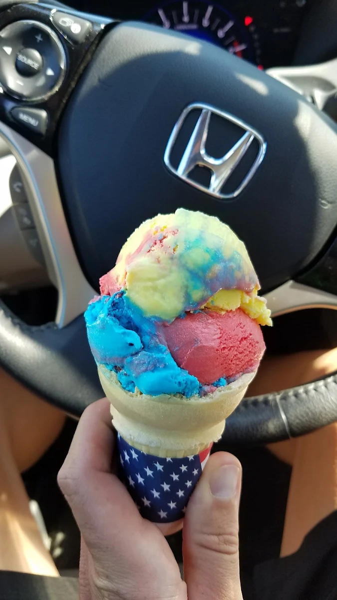 Rainbow Sherbet and Vanilla
