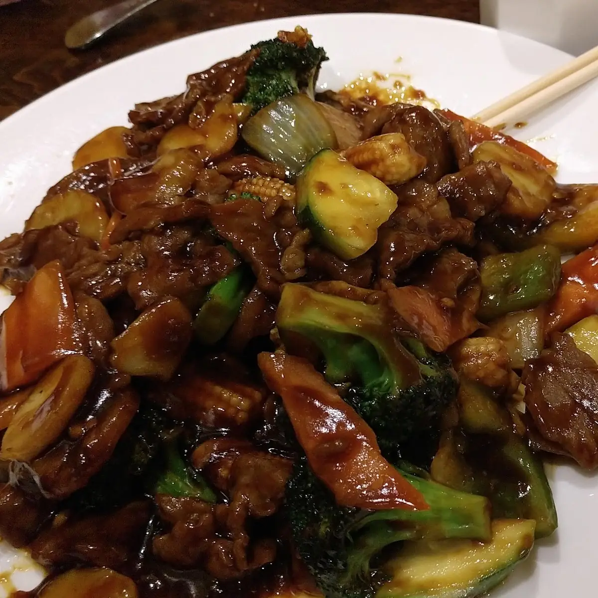 Beef with Mixed Vegetables