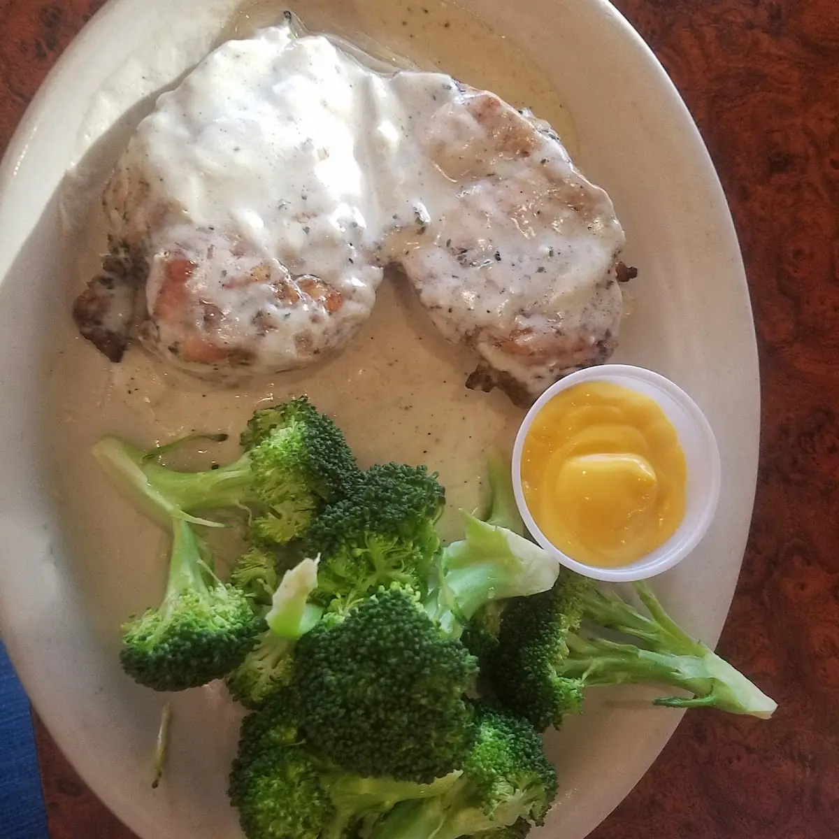 Cilantro Chicken with Steamed Broccoli