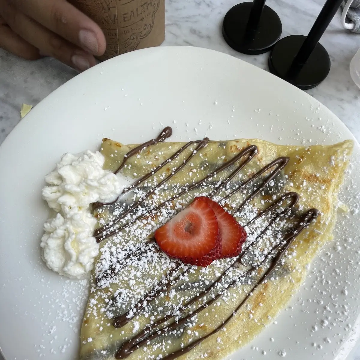 Fresh Fruit Nutella Crêpe