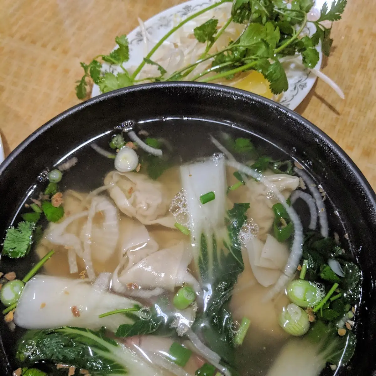 BBQ Pork and Wonton Noodle Soup