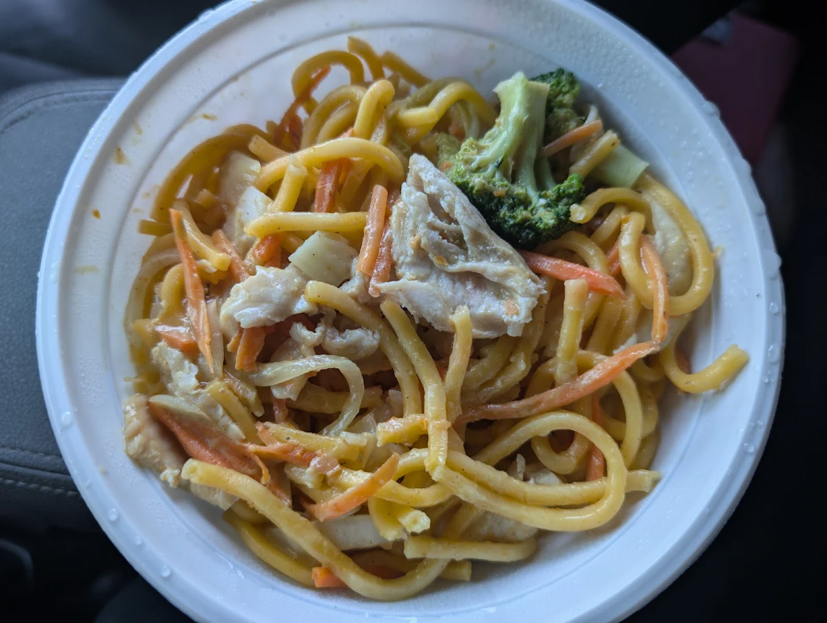 Satay Chicken Noodles