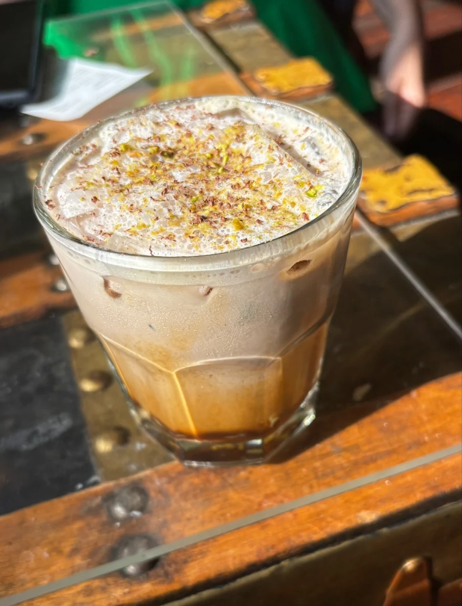 Iced Pistachio Mocha