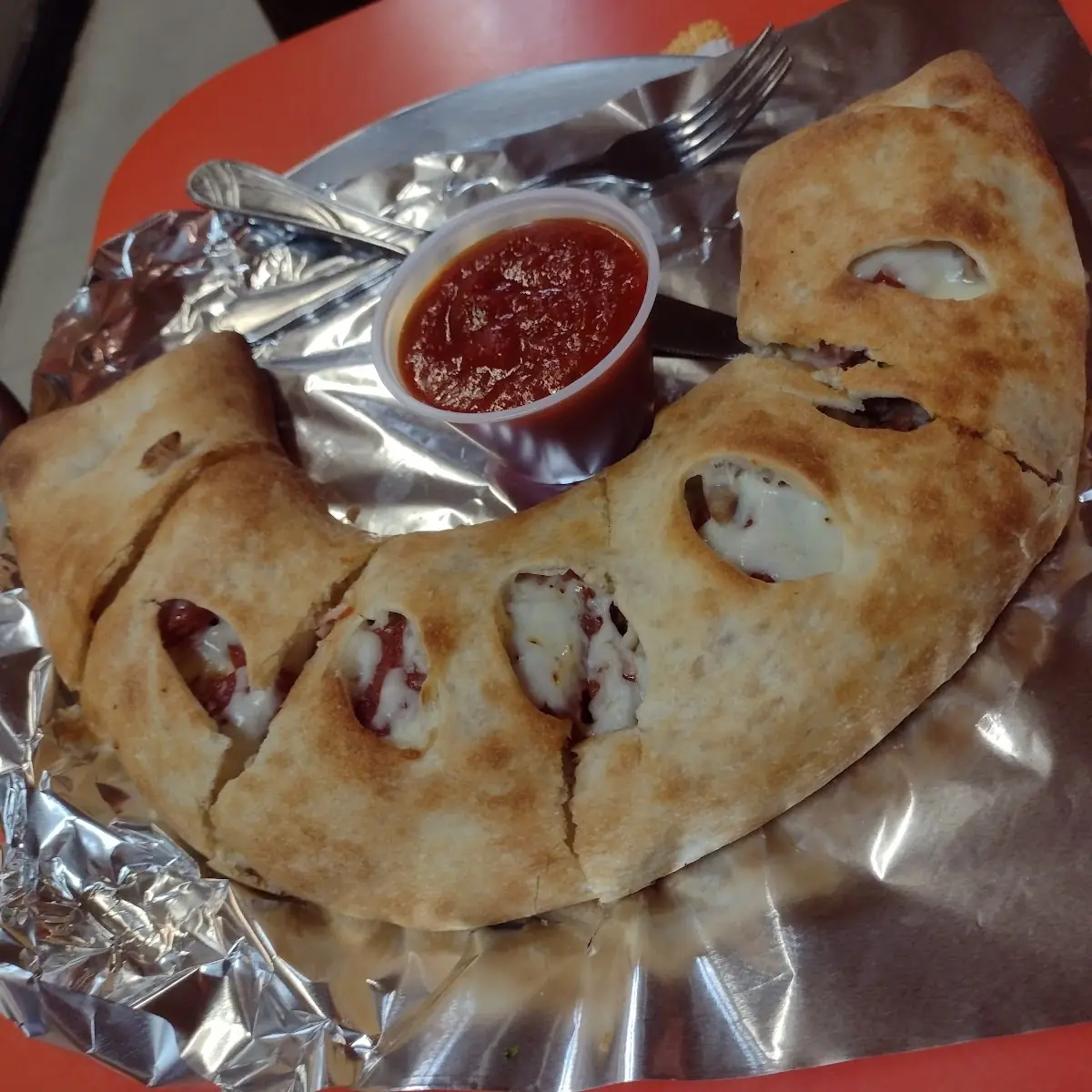 Meat Lovers Stromboli