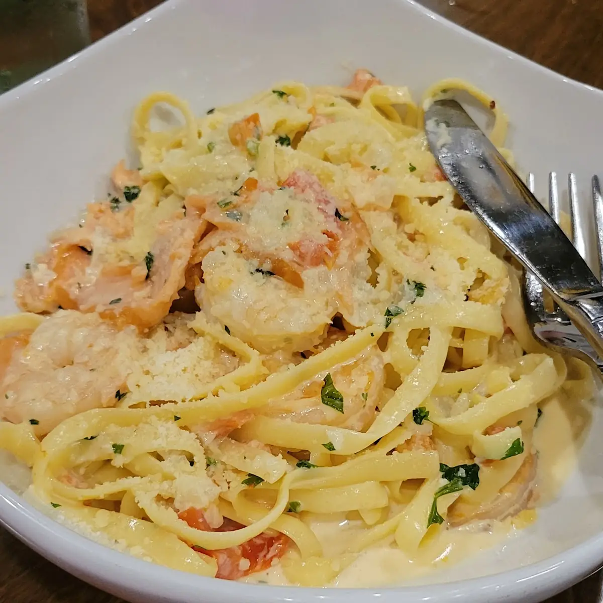 Shrimp Alfredo
